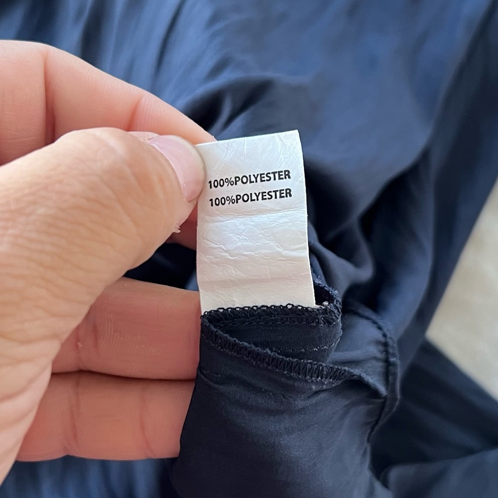 Ramy Brook Audrey Smocked Midi Dress in Navy - Picture 6 of 10